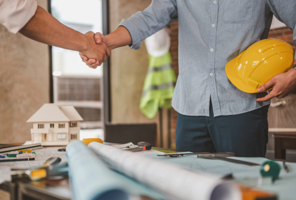 business agreement with construction